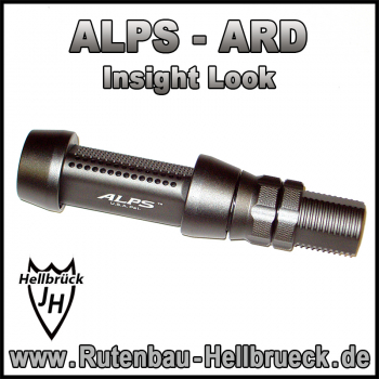 ALPS Rollenhalter Modell INS (Insight Look) - Farbe: Frosted Grey Titanium