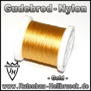 Gudebrod Bindegarn - Nylon - Farbe: Gold -A-